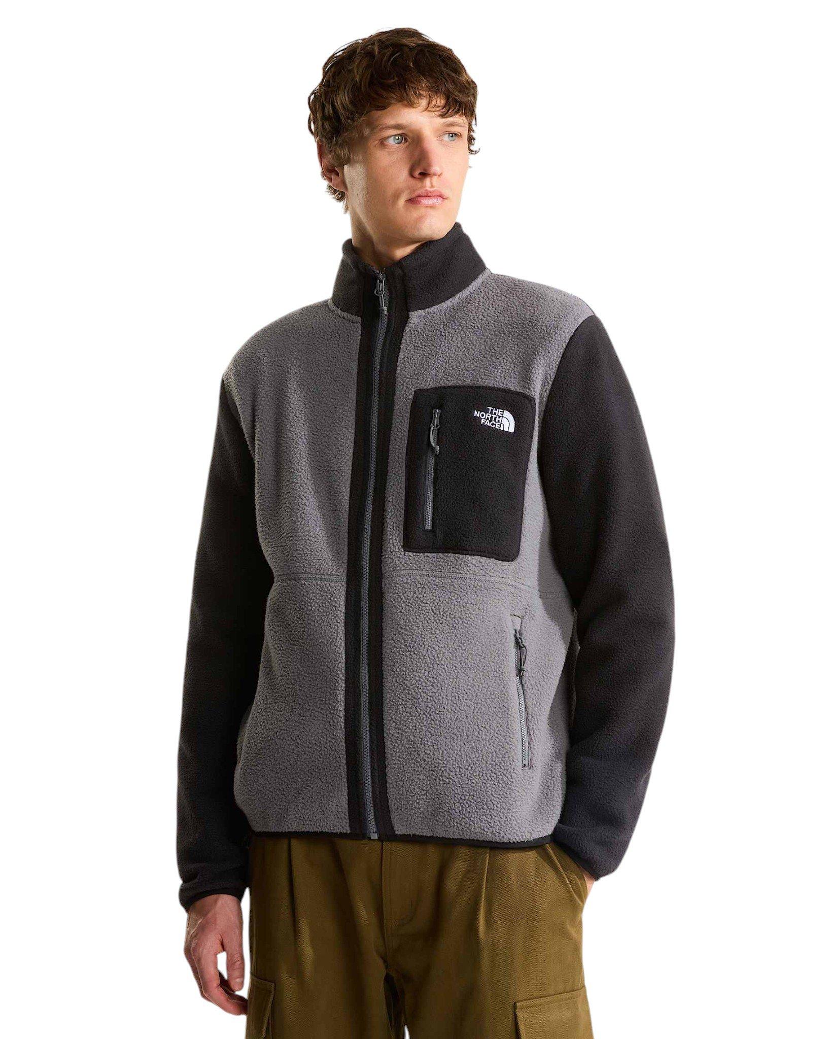The North Face Men's Yumiori Full-Zip Fleece Jacket - Grey - GREY